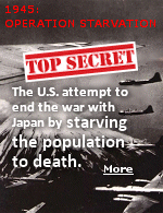 In a practice now prohibited by international law, killing innocent civilians, in 1945 the United States Army Air Forces began Operation Starvation, a program of using naval mines in all the waterways in and around Japan in an effort to inhibit the transportation of food and essentials.  Initiated by Admiral Chester Nimitz, the Commander in Chief, U.S. Pacific, the plan utilized the latest and most modern heavy bombers in the American arsenal, the Boeing B-29 Superfortress to drop the mines from the air.